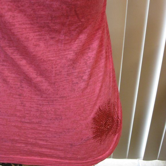 NWOT Express pink graphic tee t shirt top XS extra small - Picture 5 of 7